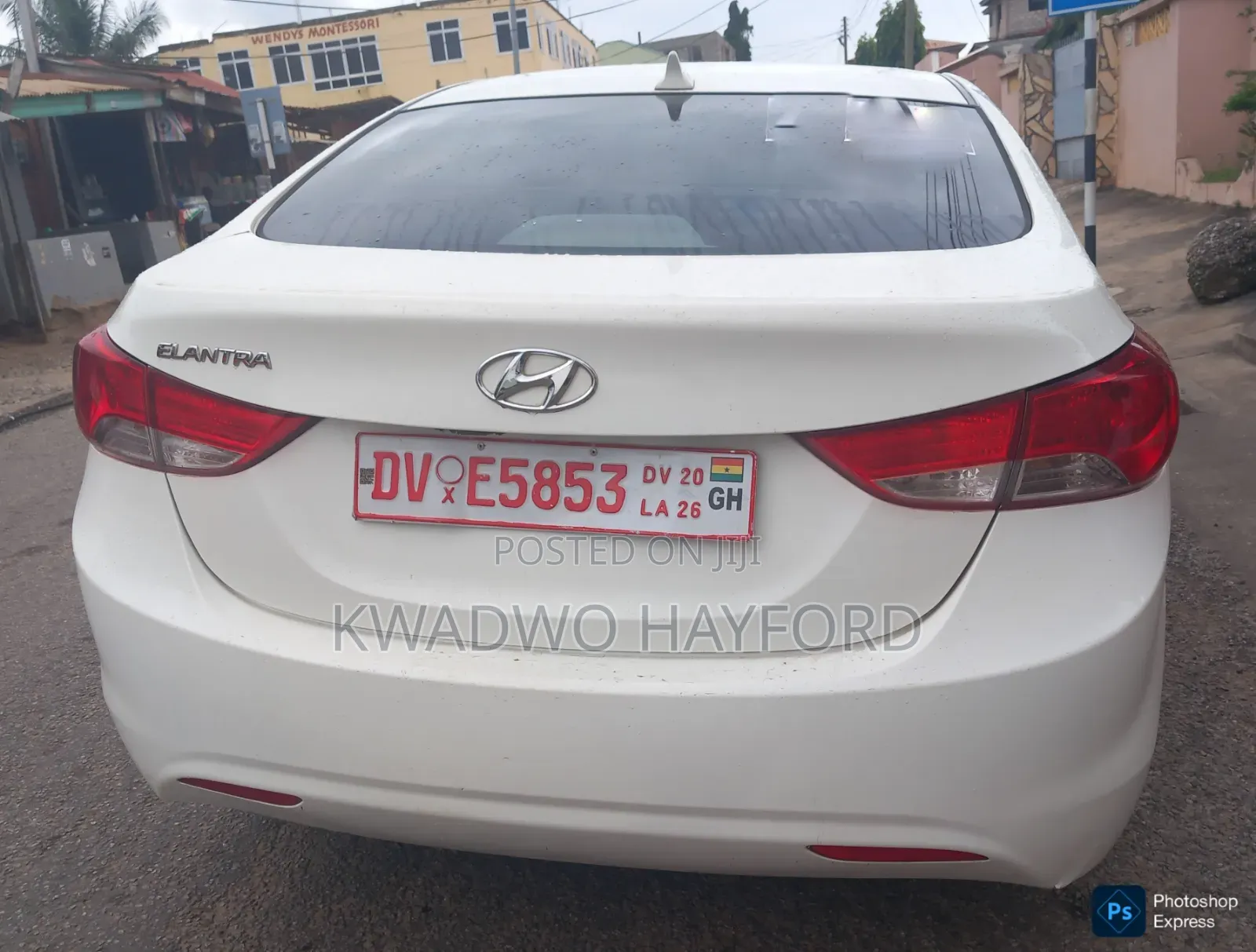Hyundai Elantra 2013 White