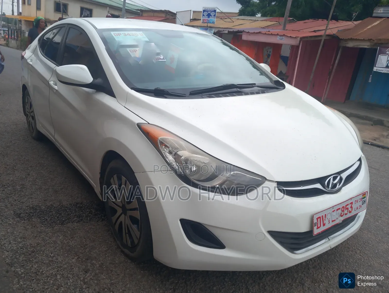 Hyundai Elantra 2013 White
