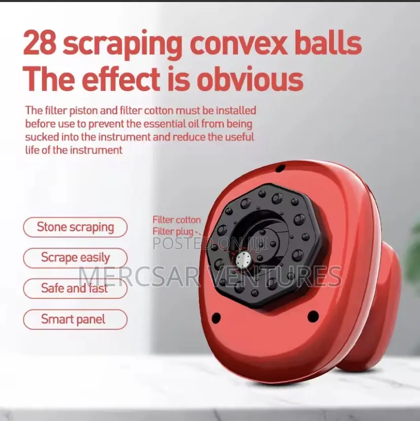 Rechargeable Scraping Therapy Suction Body Detox