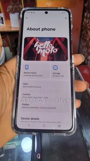 New Motorola Razr 40 Ultra 256 GB Gray