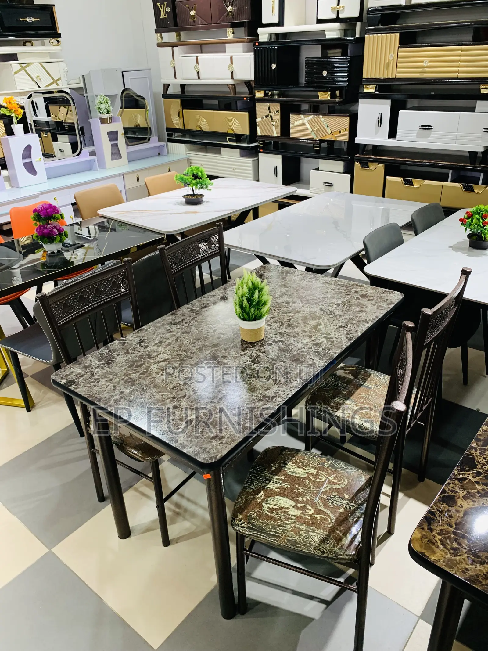 4 Seater Rectangular Dining Set