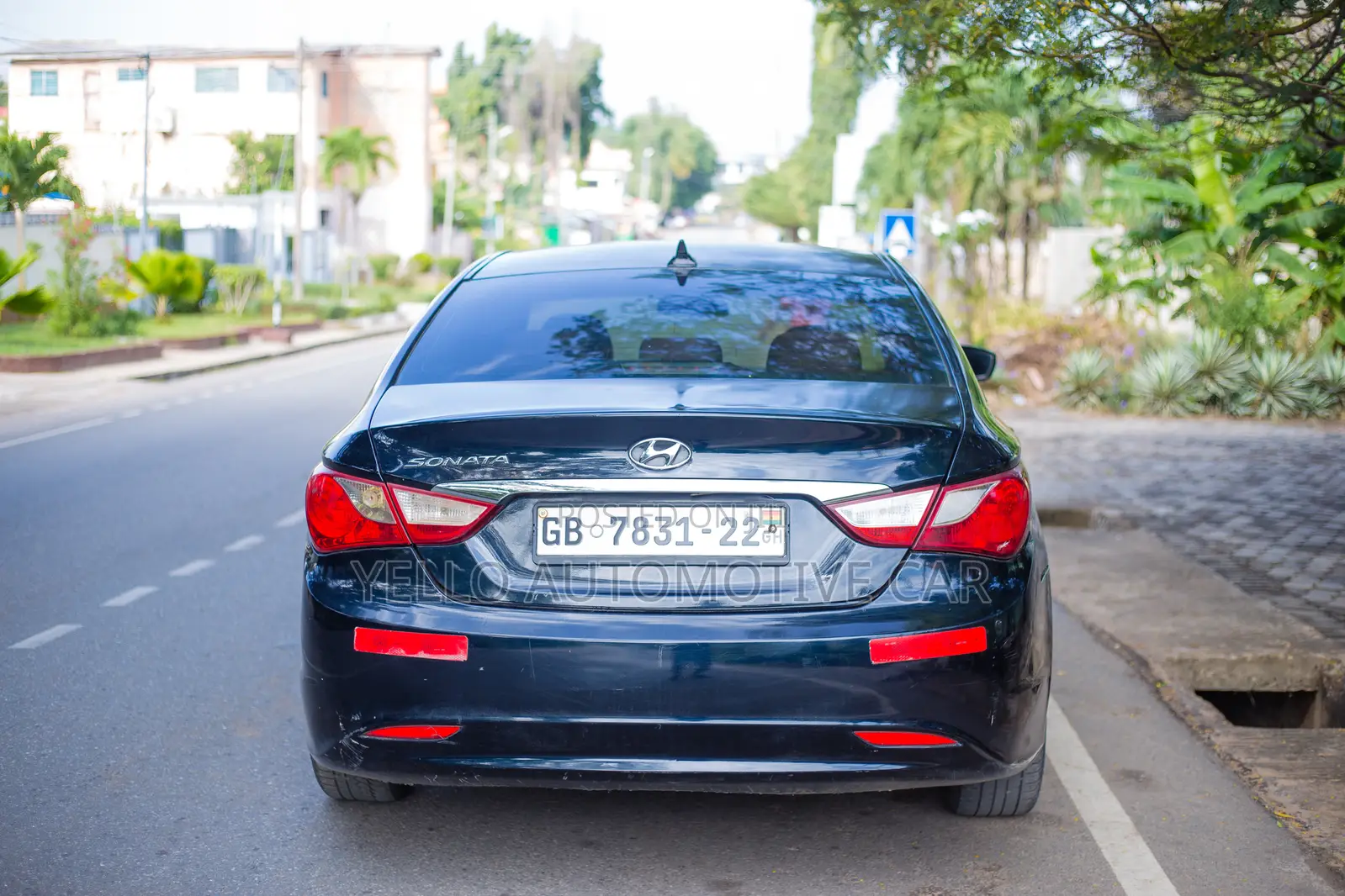Hyundai Sonata 2012 Black