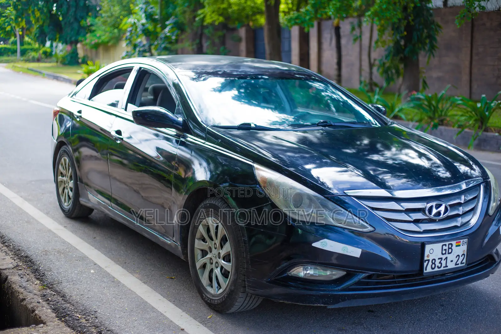 Hyundai Sonata 2012 Black