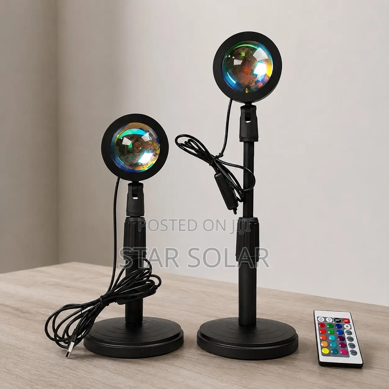 16 Colors Sunset Lamp With Remote Control