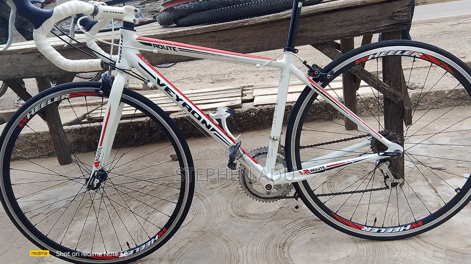 Road Bike Size 52 With 9speed and Is Aluminum Body in Good Condition
