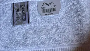 Hotel Standard White Bath Towels