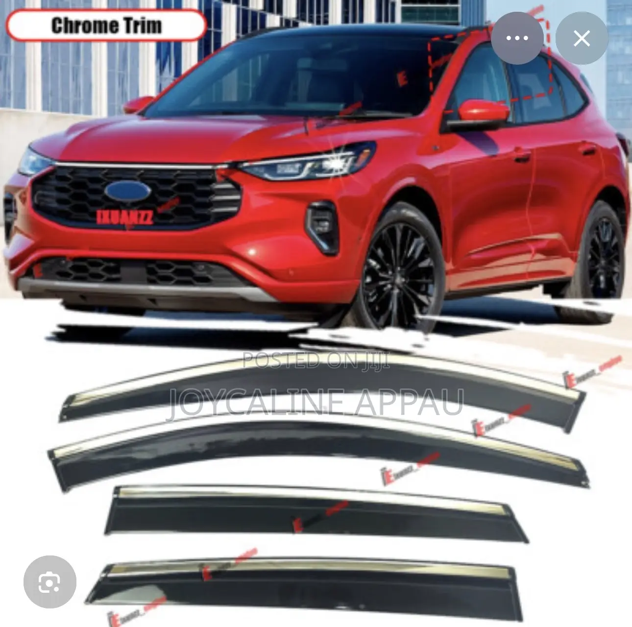 Ford Escape 2020-On,Door Shade Window Visor/Rain Guard