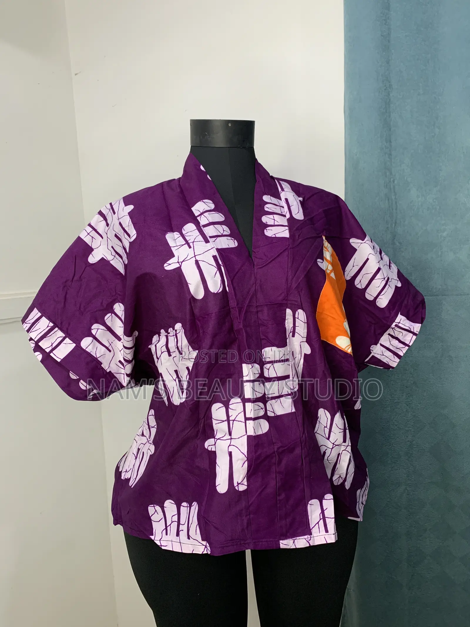 Ewuraba Ankara Tops /Ankara Shirts