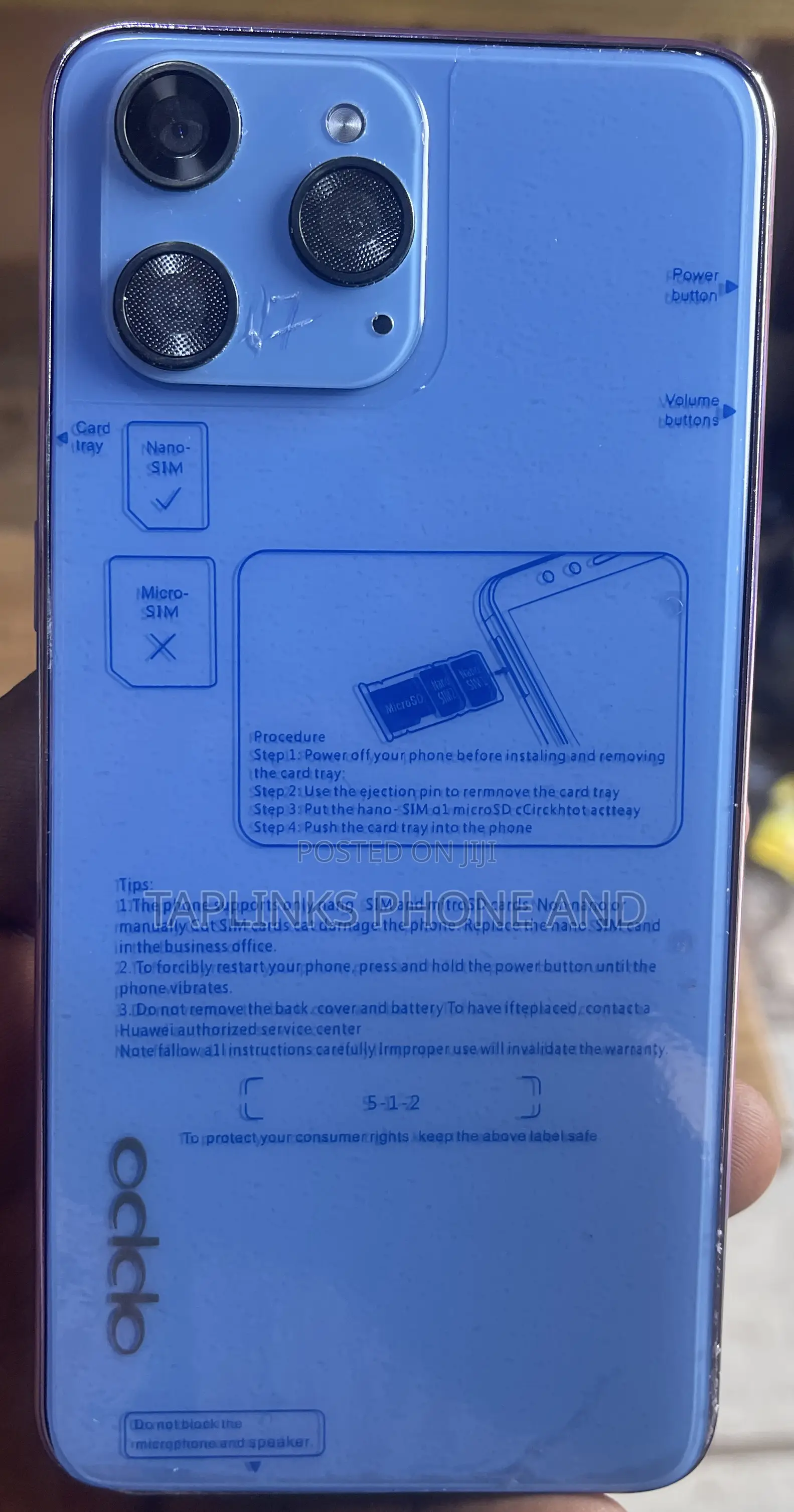 New Oppo A2 Pro 256 GB Blue