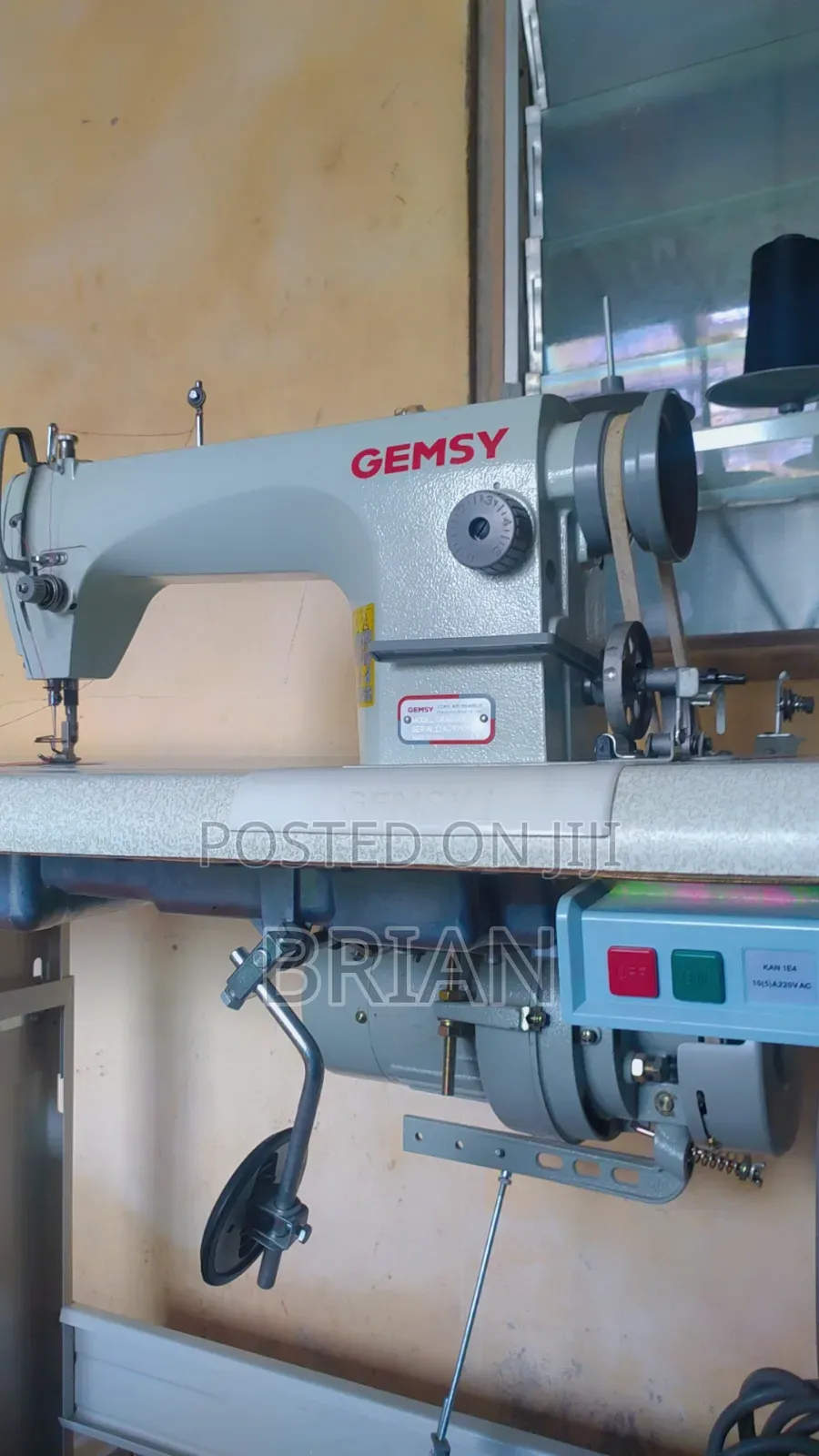 Fairly New Gemsy Industrial Sewing Machine