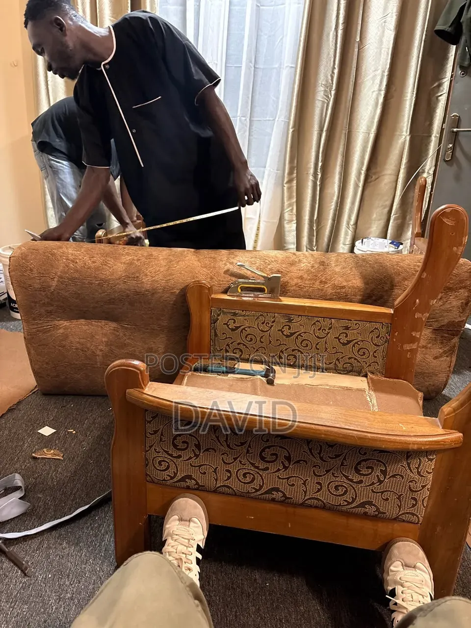 Sofa Cover Change