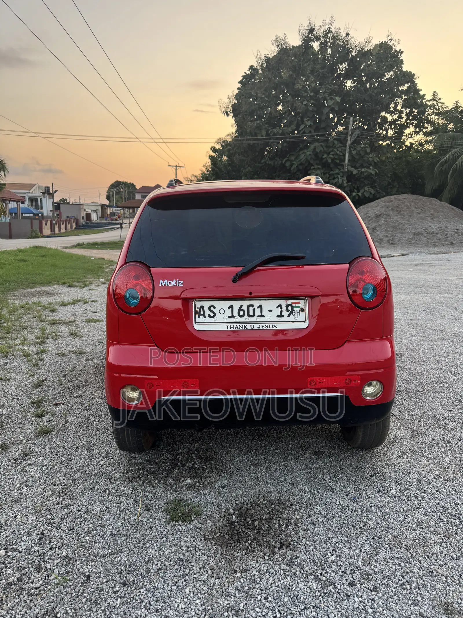 Daewoo Matiz 0.8 S 2009 Red