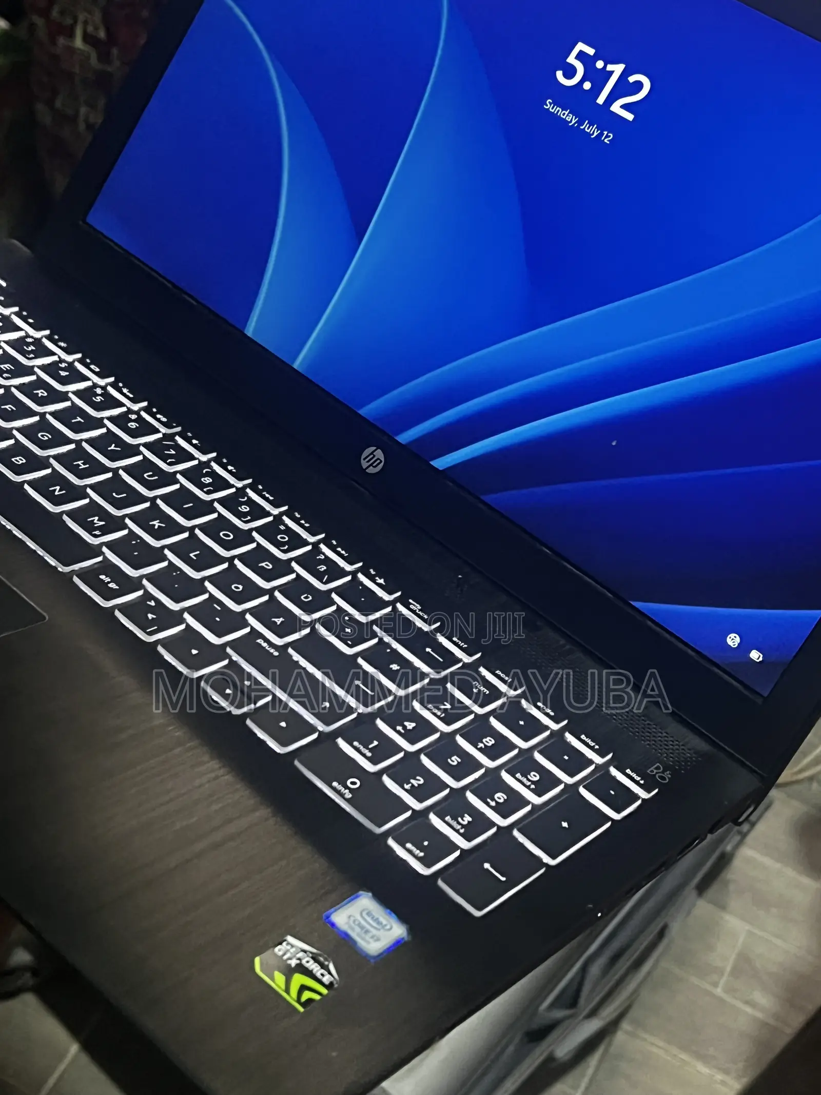 Laptop HP Pavilion Power 15 8GB Intel Core i7 SSD 256GB