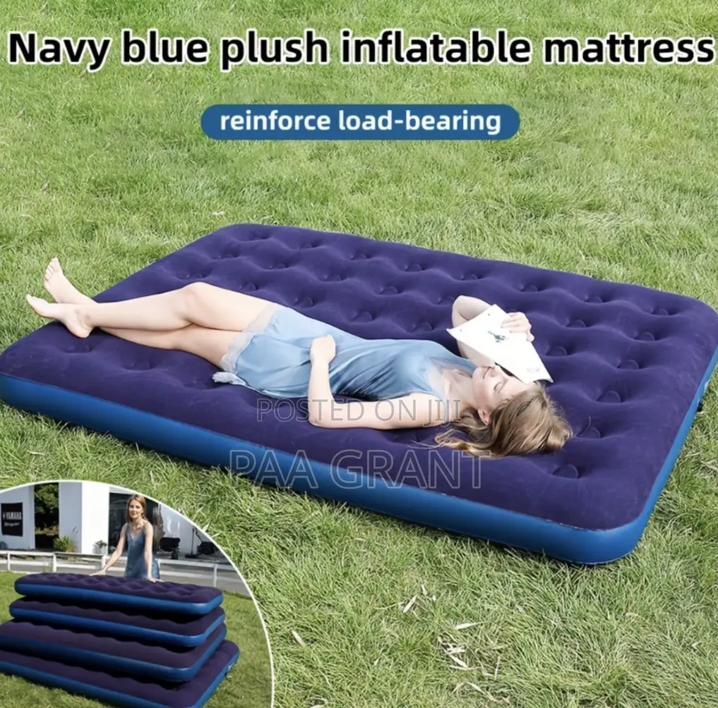 The Bed That Goes Anywhere (Double Air Mattress Plus Freee Pump