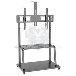 Matching 60-100 Inches Mobile Tv Stand