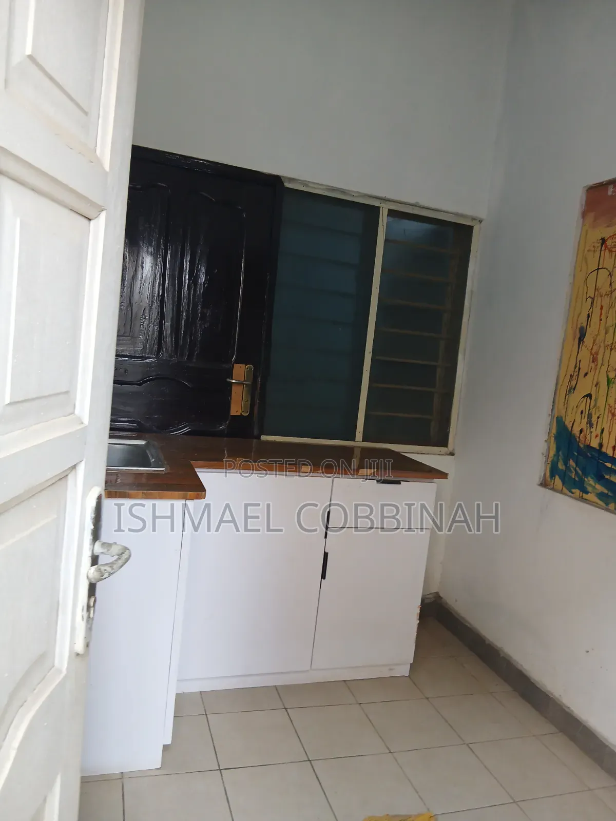 Ssingle Room Self Contained for Rent at Spintex Shell Signboard