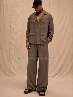 Hardest Big Boy Linen Executive Top and Down