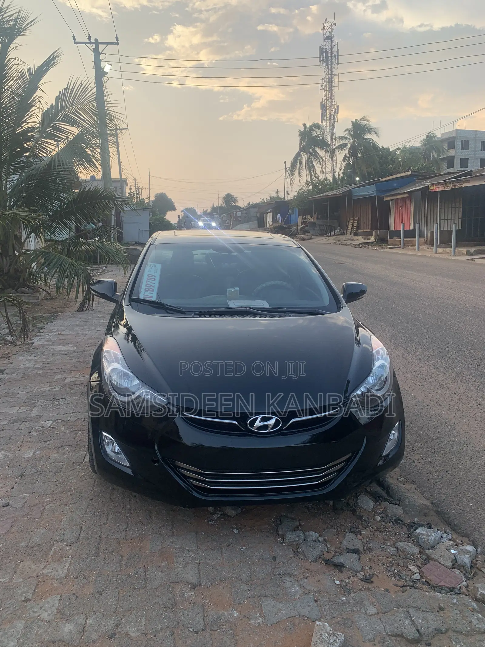 Hyundai Elantra GLS Sedan FWD (1.8L 4cyl 6A) 2013 Black