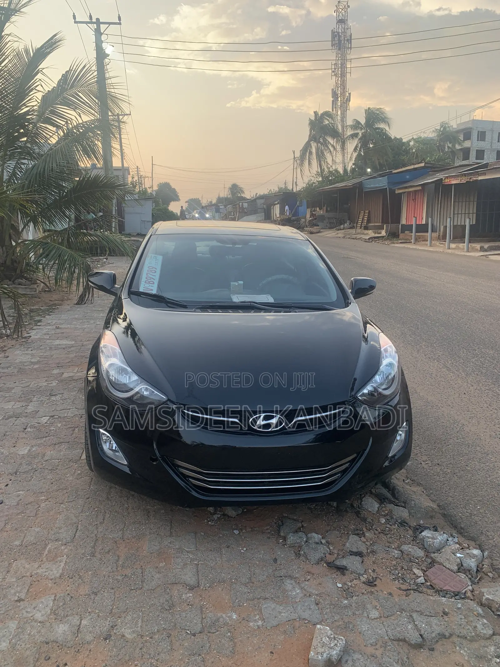Hyundai Elantra GLS Sedan FWD (1.8L 4cyl 6A) 2013 Black