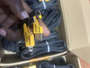 Bumblebee Zinc-Alloy 4 in 1 Data and Charging Cable