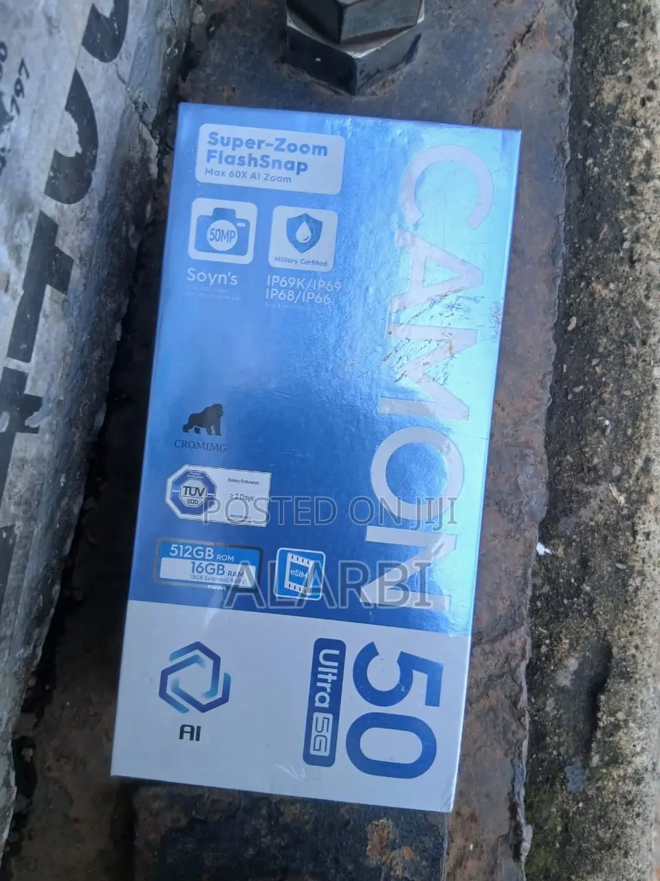 New Tecno Camon 50 Ultra 512 GB Black