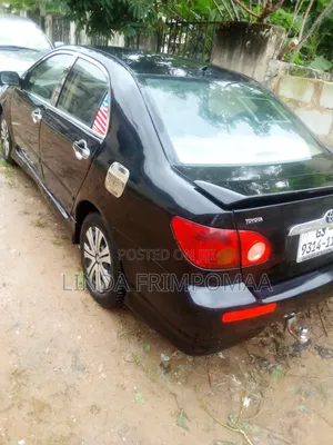 Toyota Corolla S 2007 Black