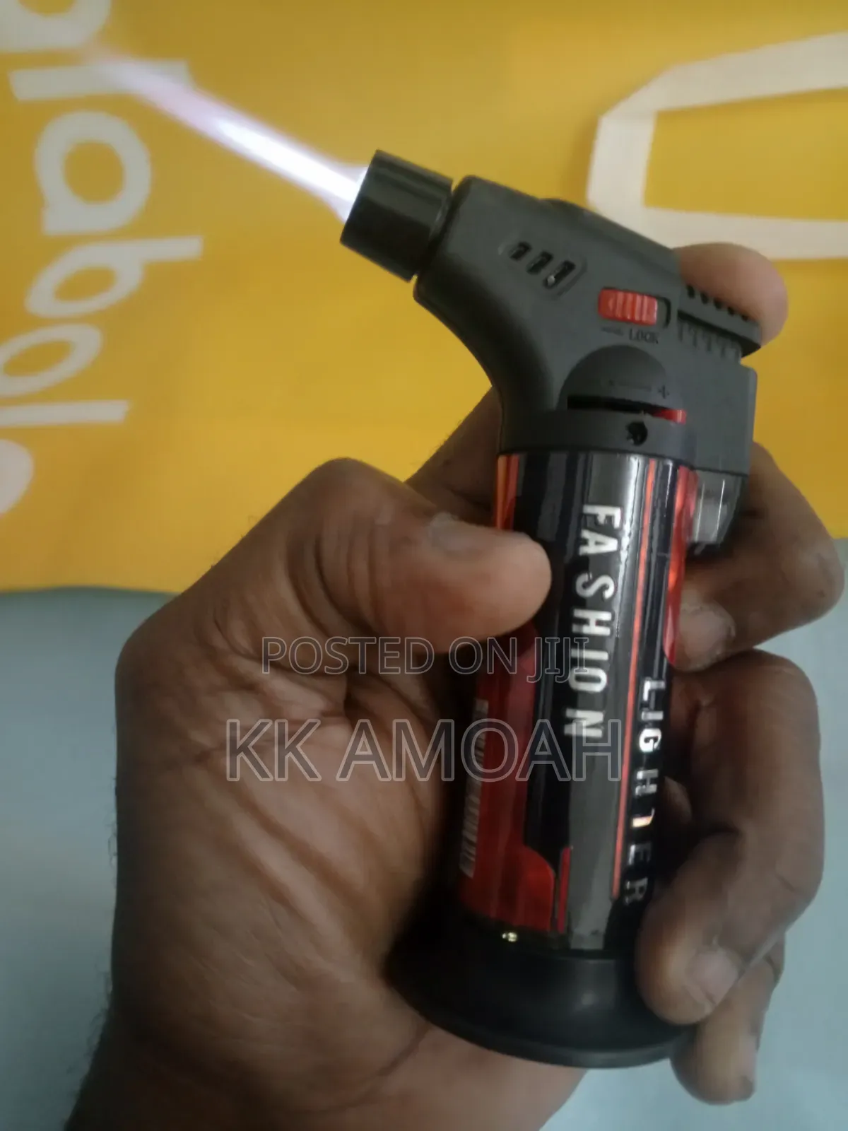 Refillable Portable High Flame Torch With Stand