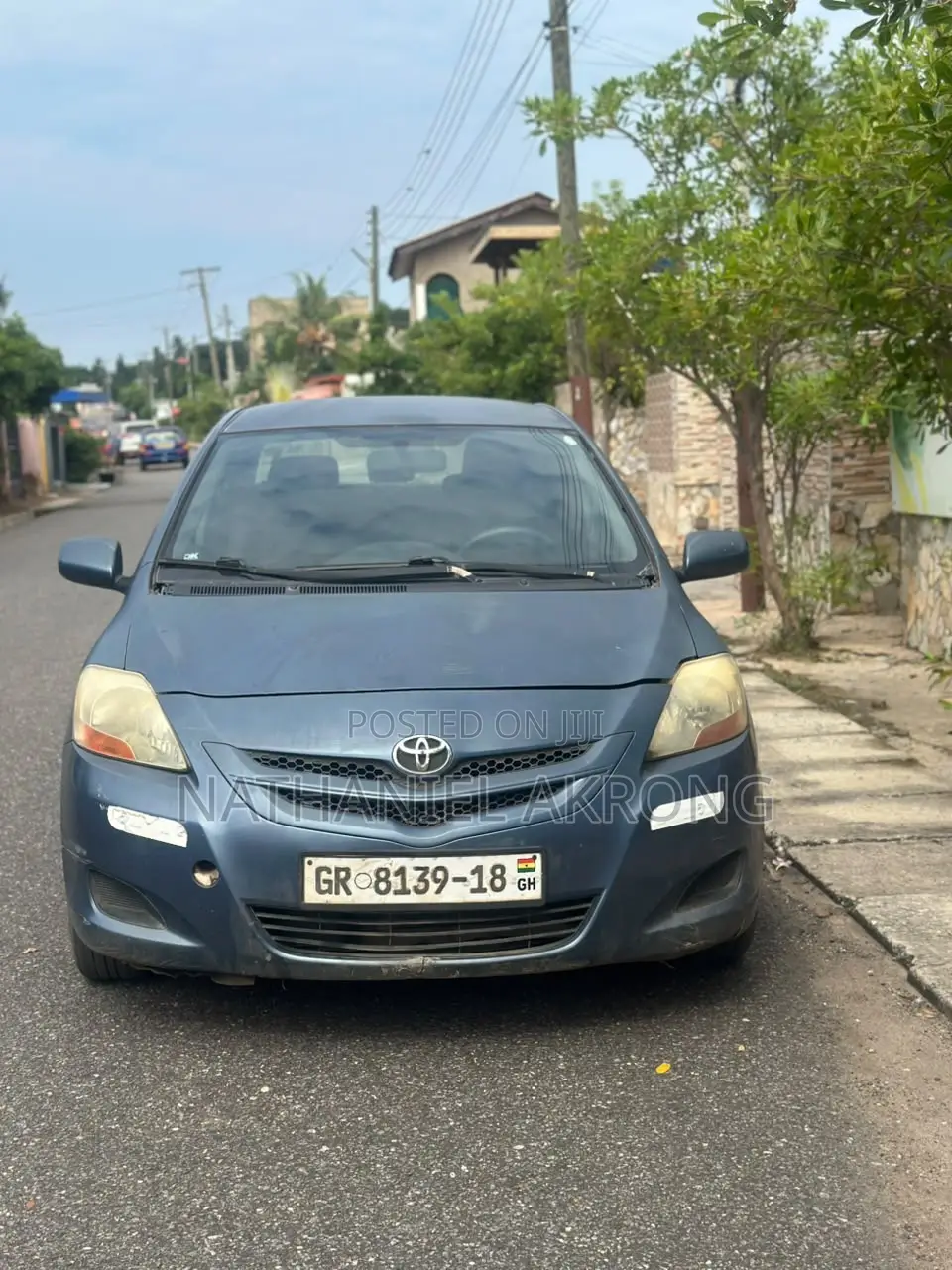 Toyota Yaris 2010 Blue