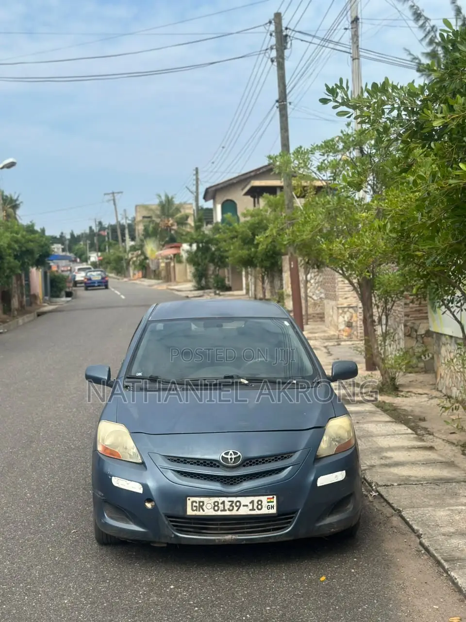 Toyota Yaris 2010 Blue