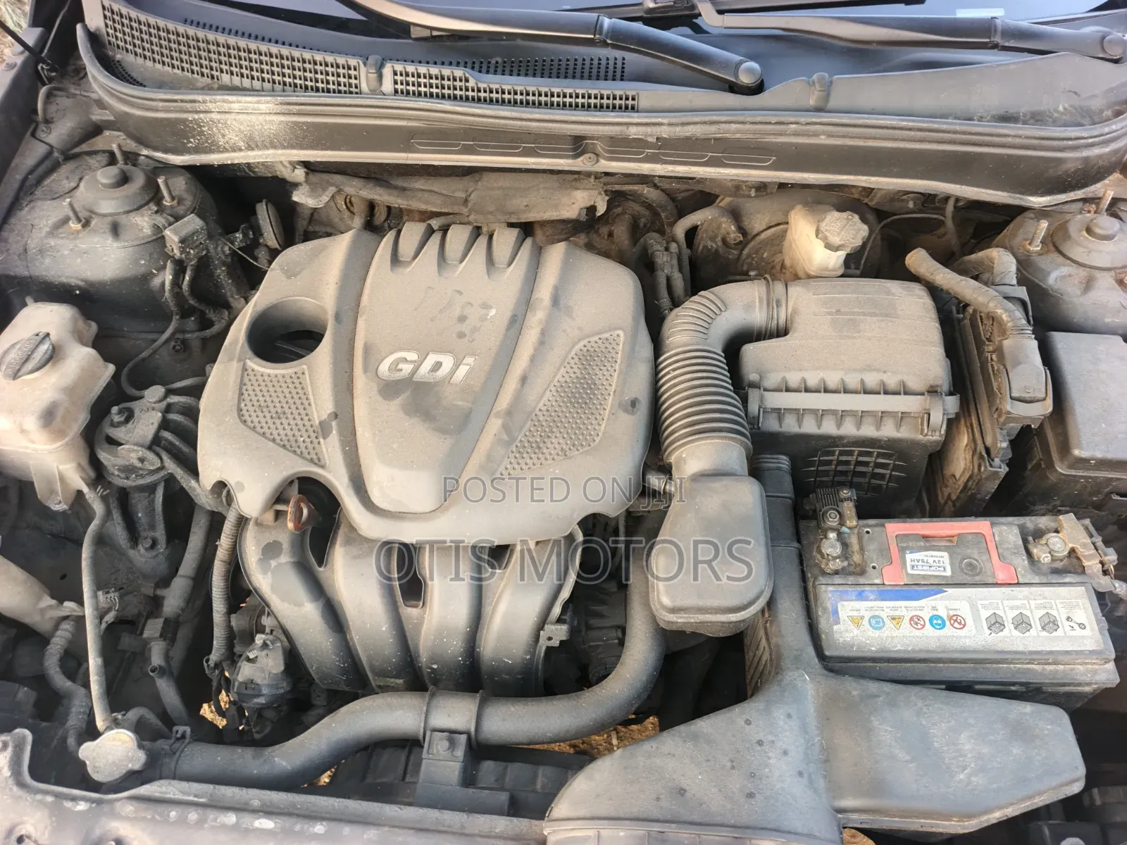 Hyundai Sonata GLS Sedan FWD (2.4L 4cyl 6A) 2013 Matt Black