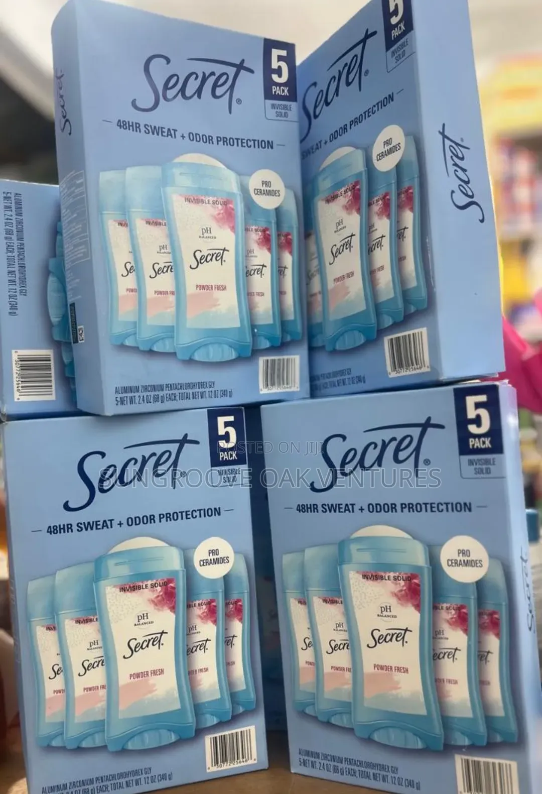 Secret Powder Fresh Deostick 73g Invisible Solid 1*5