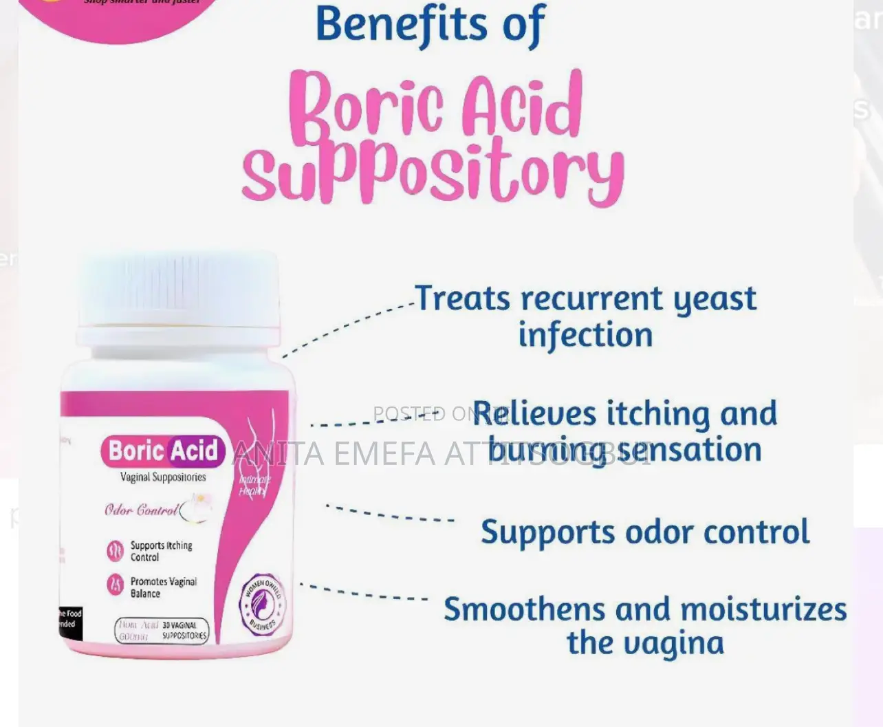 Boric Acid Suppository