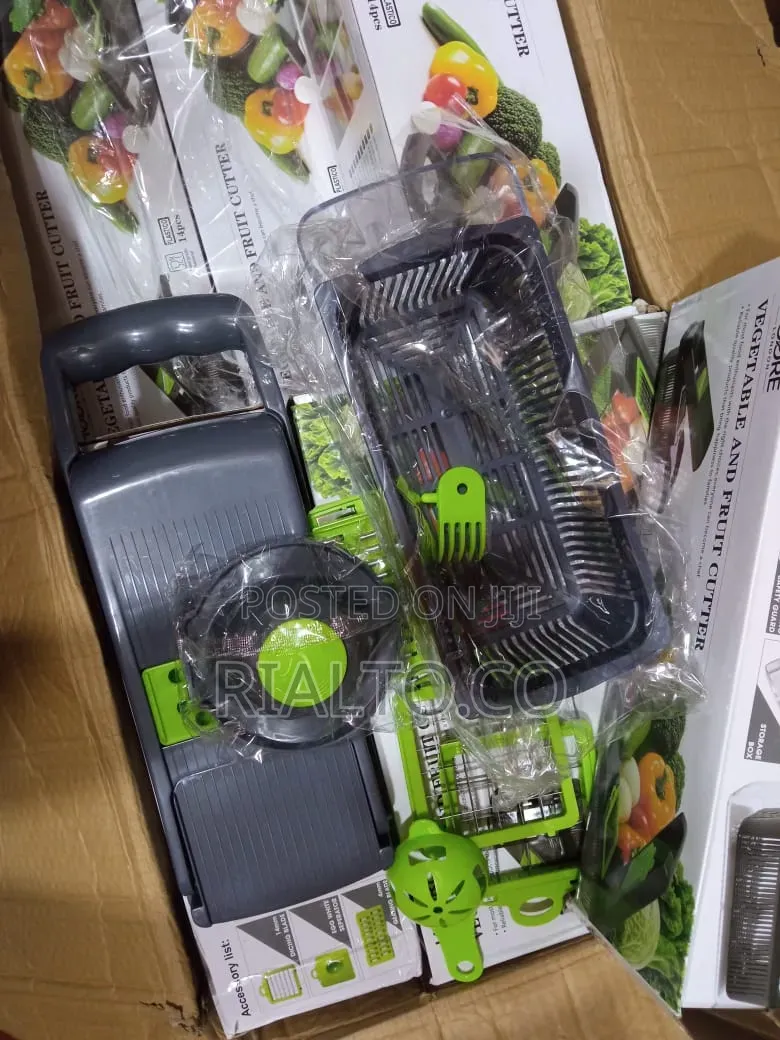 14in1 Fruit/Vegetable Chopper and Mandoline Slicer Set
