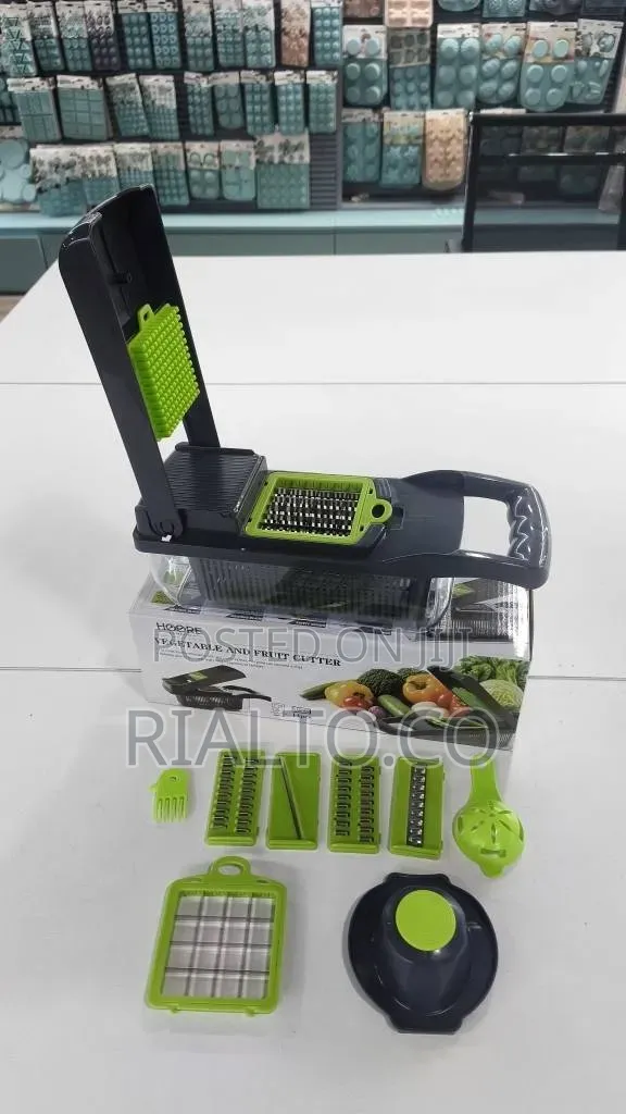 14in1 Fruit/Vegetable Chopper and Mandoline Slicer Set
