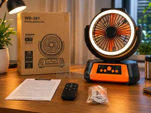 Multifunctional 16000mah Lithium Battery Rechargeable Fan