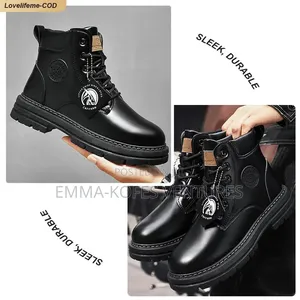 Sleek, Durable Stylish Footwear for Any Occasion - Black