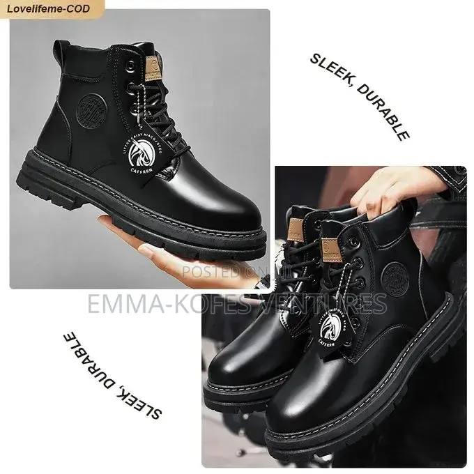 Sleek, Durable Stylish Footwear for Any Occasion - Black