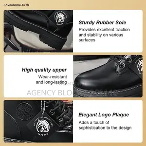 Sleek, Durable Stylish Footwear for Any Occasion - Black