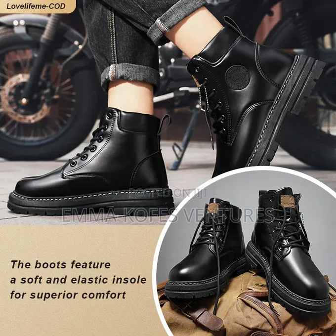 Sleek, Durable Stylish Footwear for Any Occasion - Black