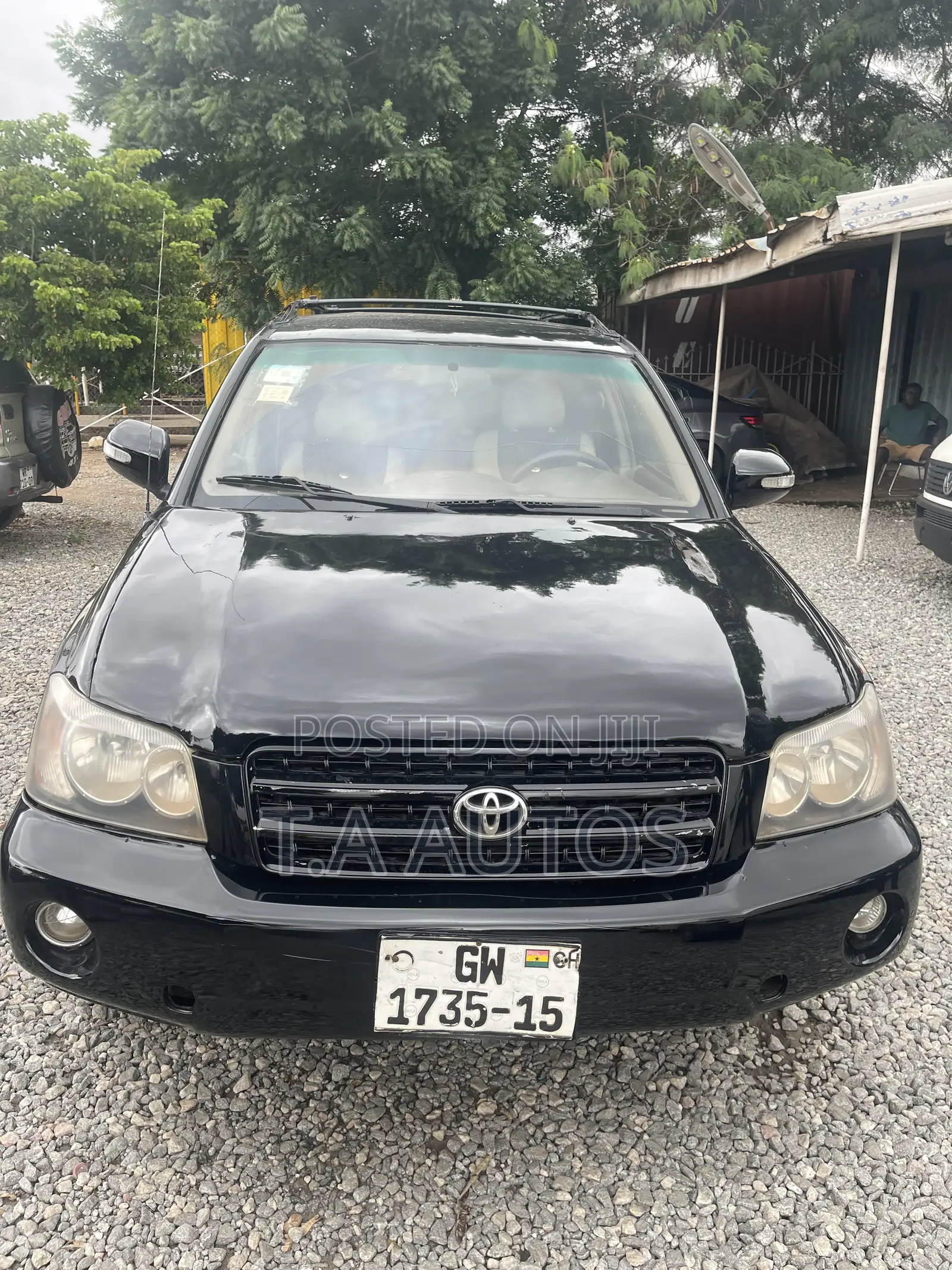 Toyota Highlander Limited V6 2005 Black