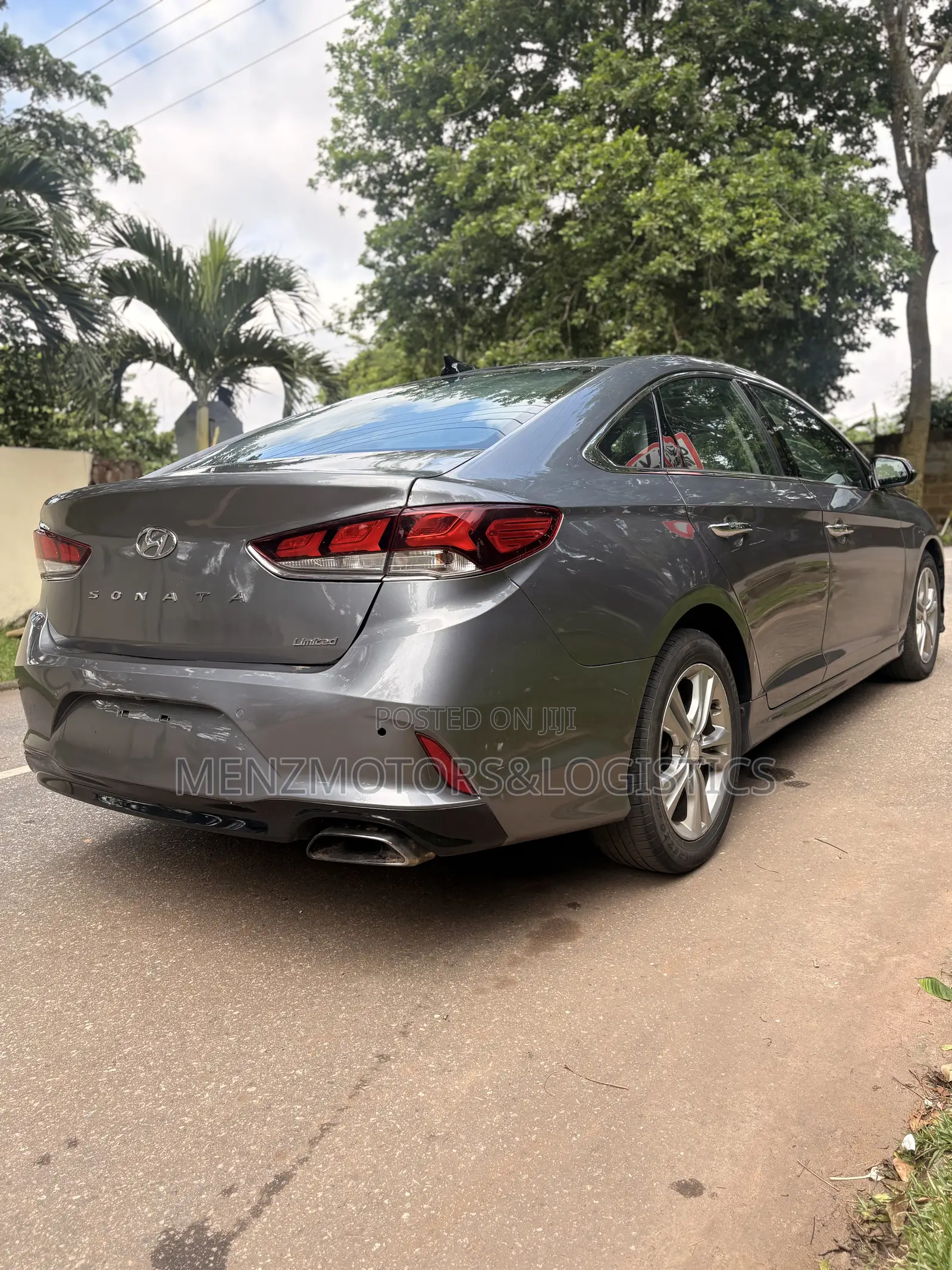 Hyundai Sonata Limited 2018 Gray