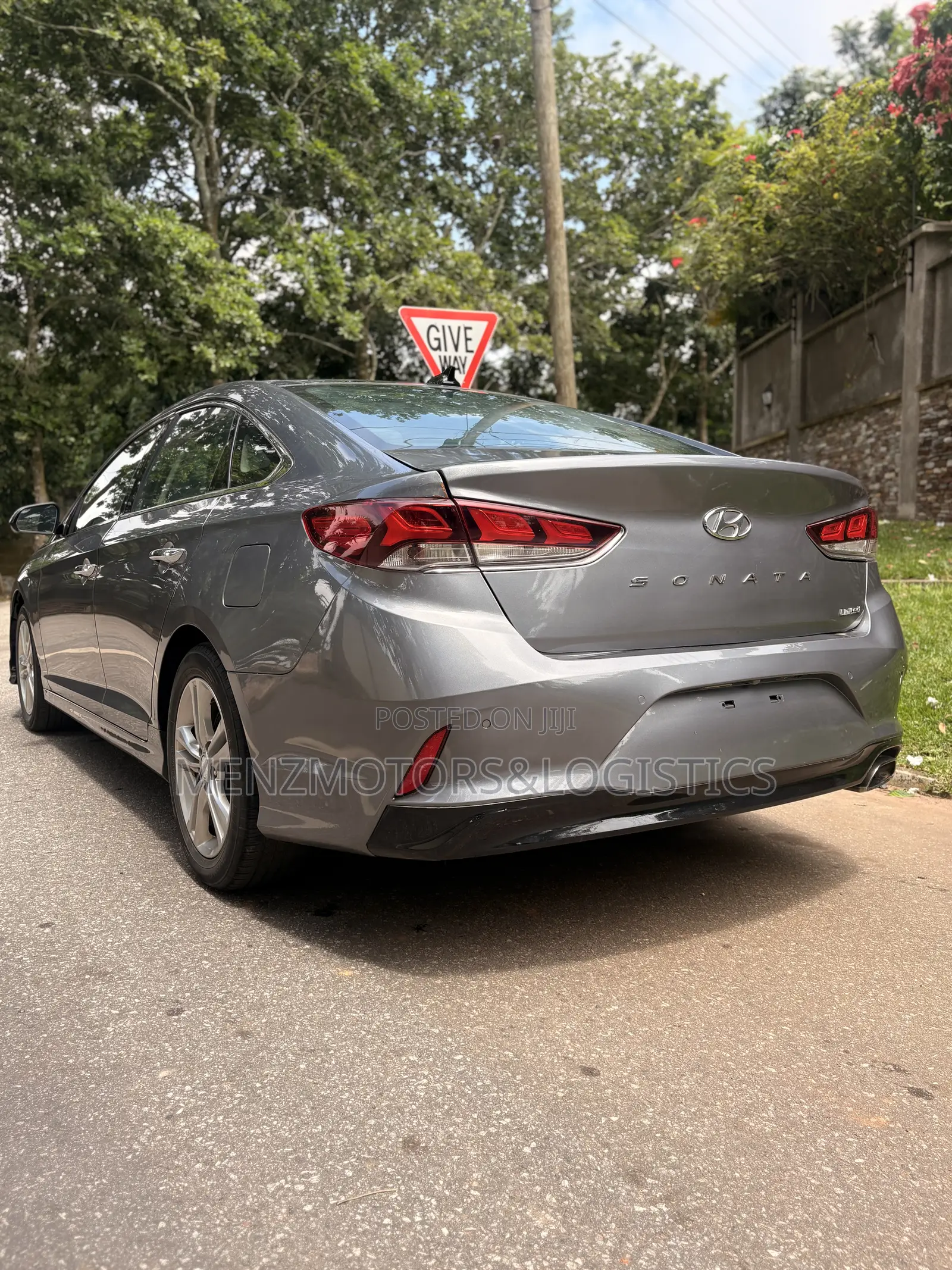 Hyundai Sonata Limited 2018 Gray