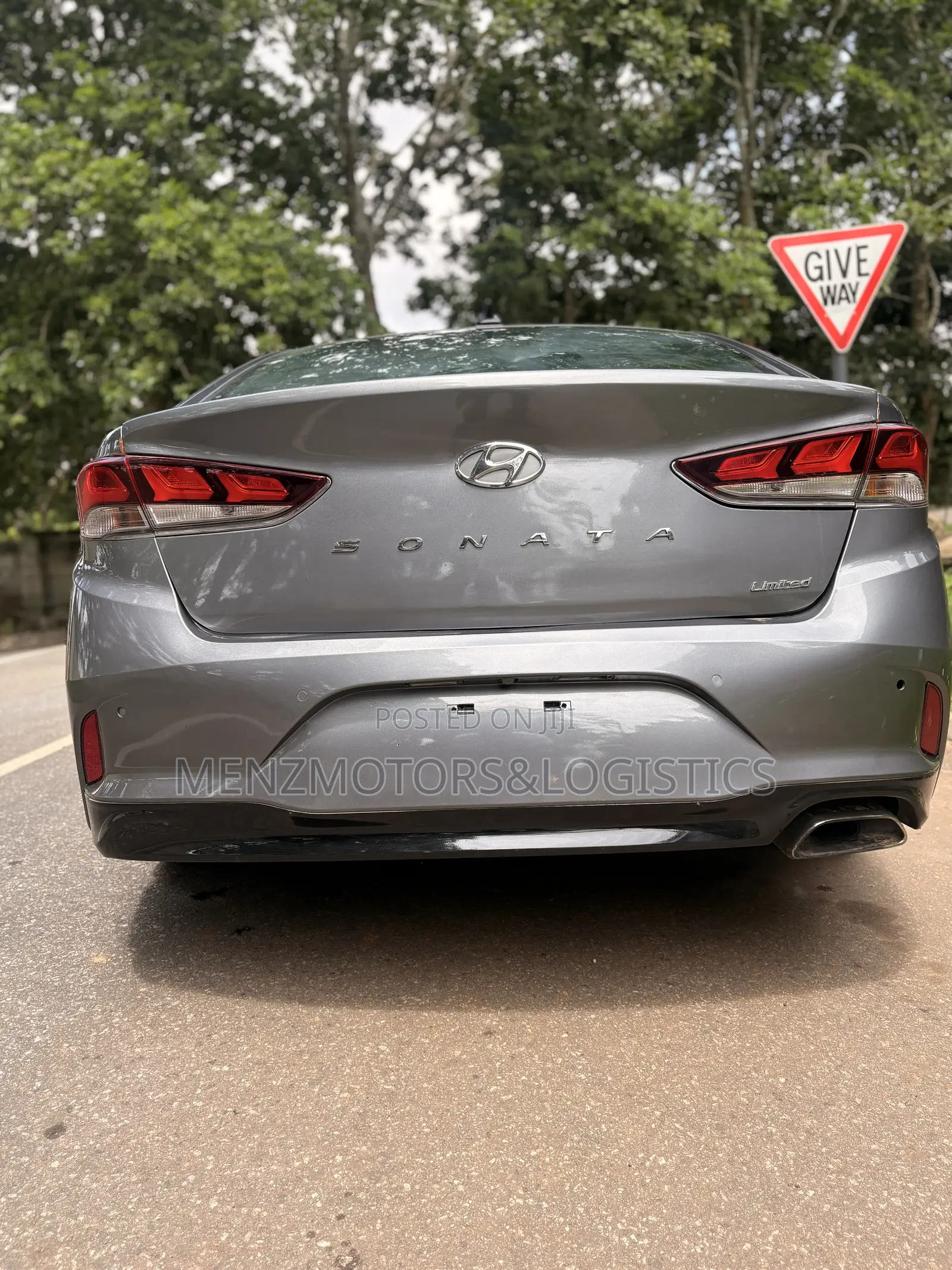 Hyundai Sonata Limited 2018 Gray