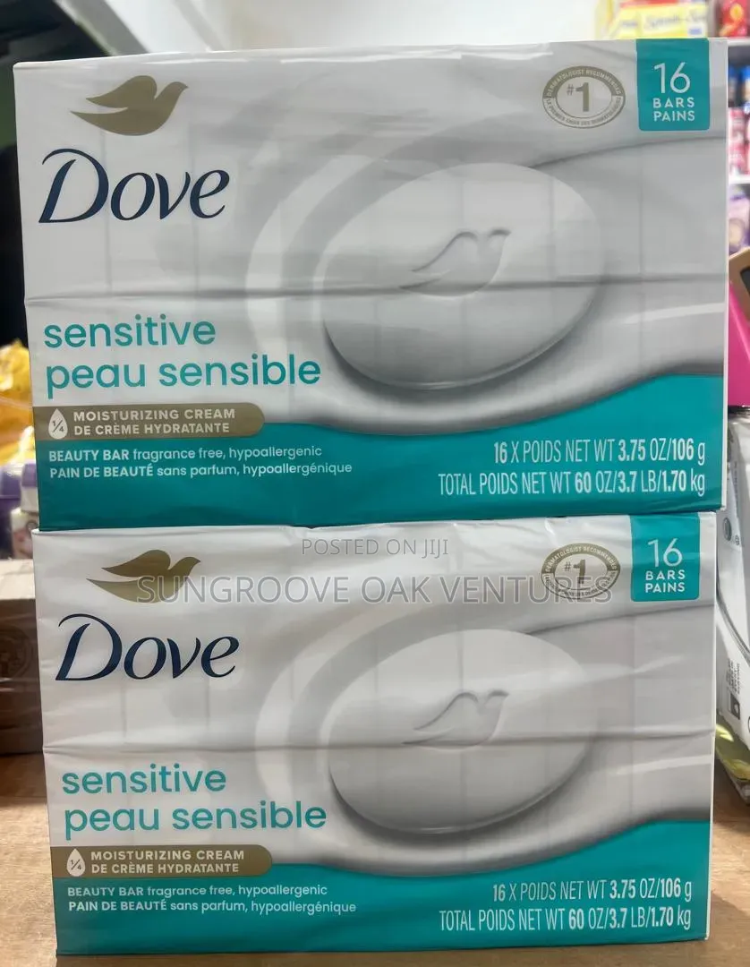 Dove Bar Soap Sensitive 16pcs