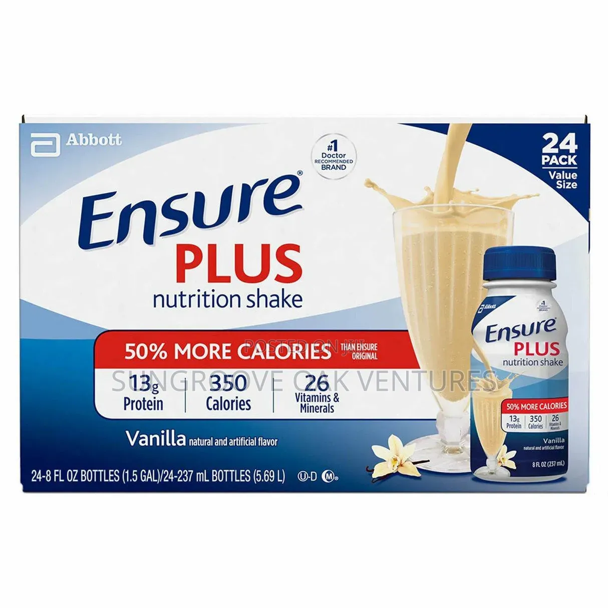 Ensure Plus Nutritional Shakes 24cts