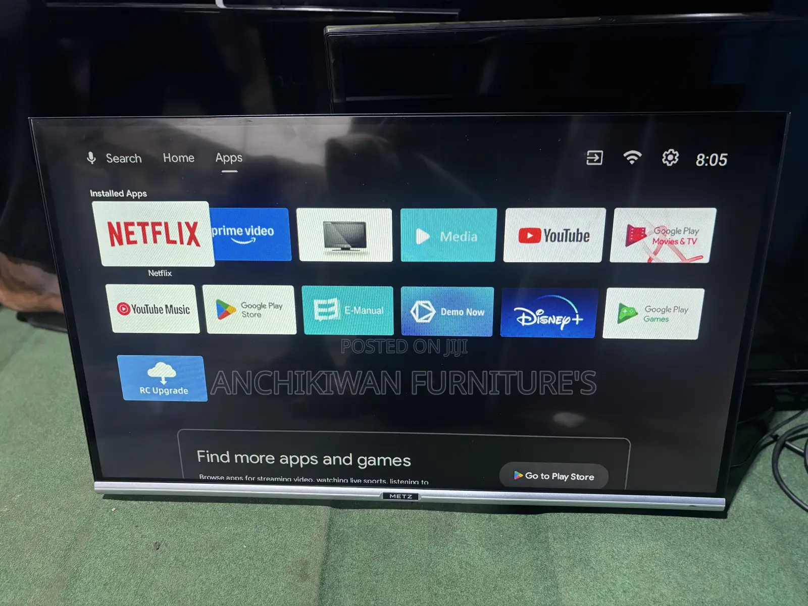 Metz 32 Inches Android Tv With Bluetooth,Netflix,Youtube,Satellite,Etc