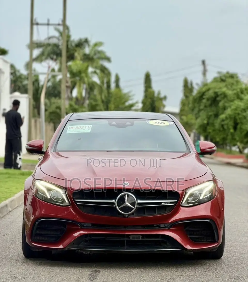 Mercedes-Benz E63 2020 Red