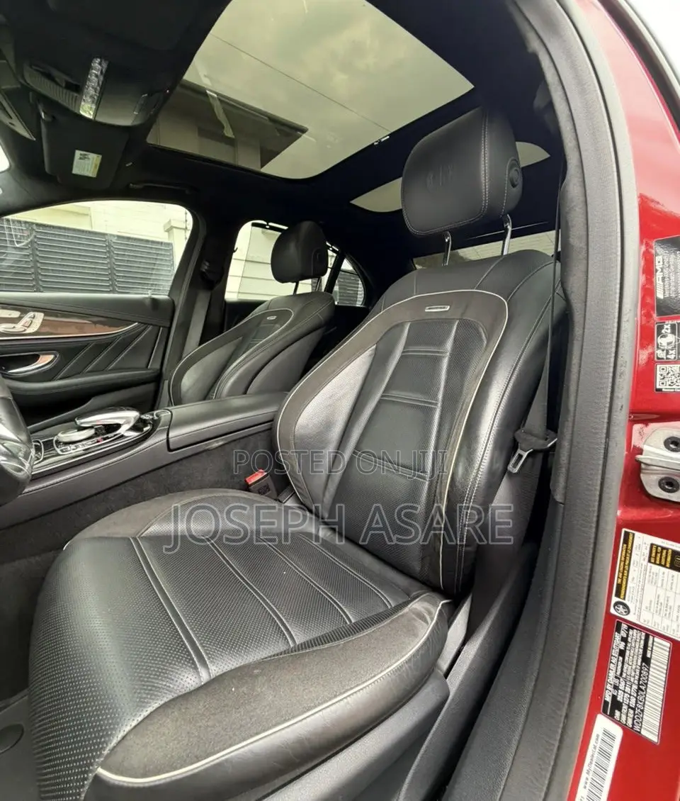 Mercedes-Benz E63 2020 Red