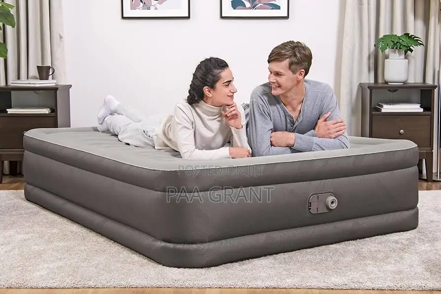 Thick , Soft Comfortable (Inflatable Automatic Double Size Air Bed