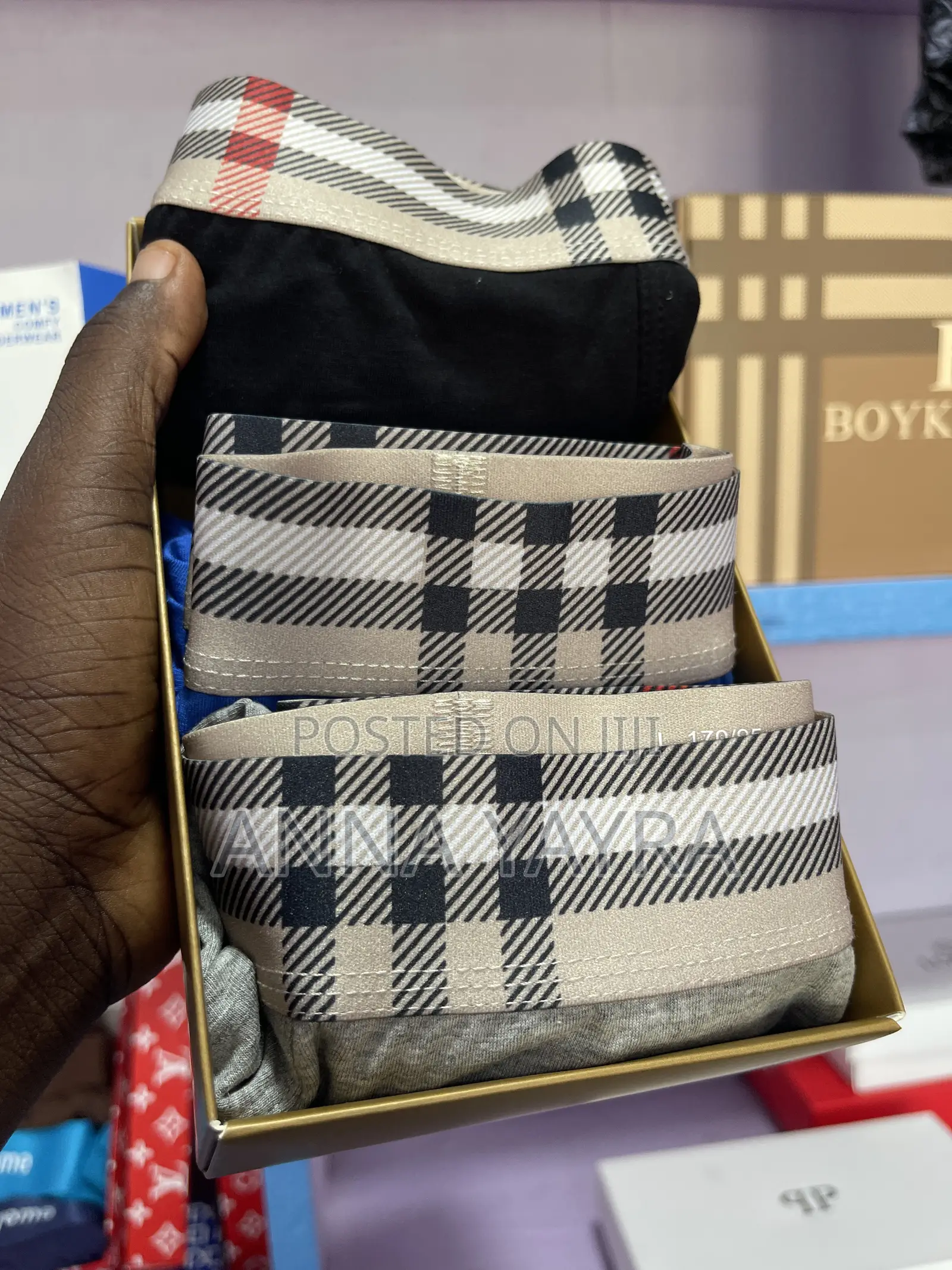 Men’S Quality 3in1 Boxer Shorts
